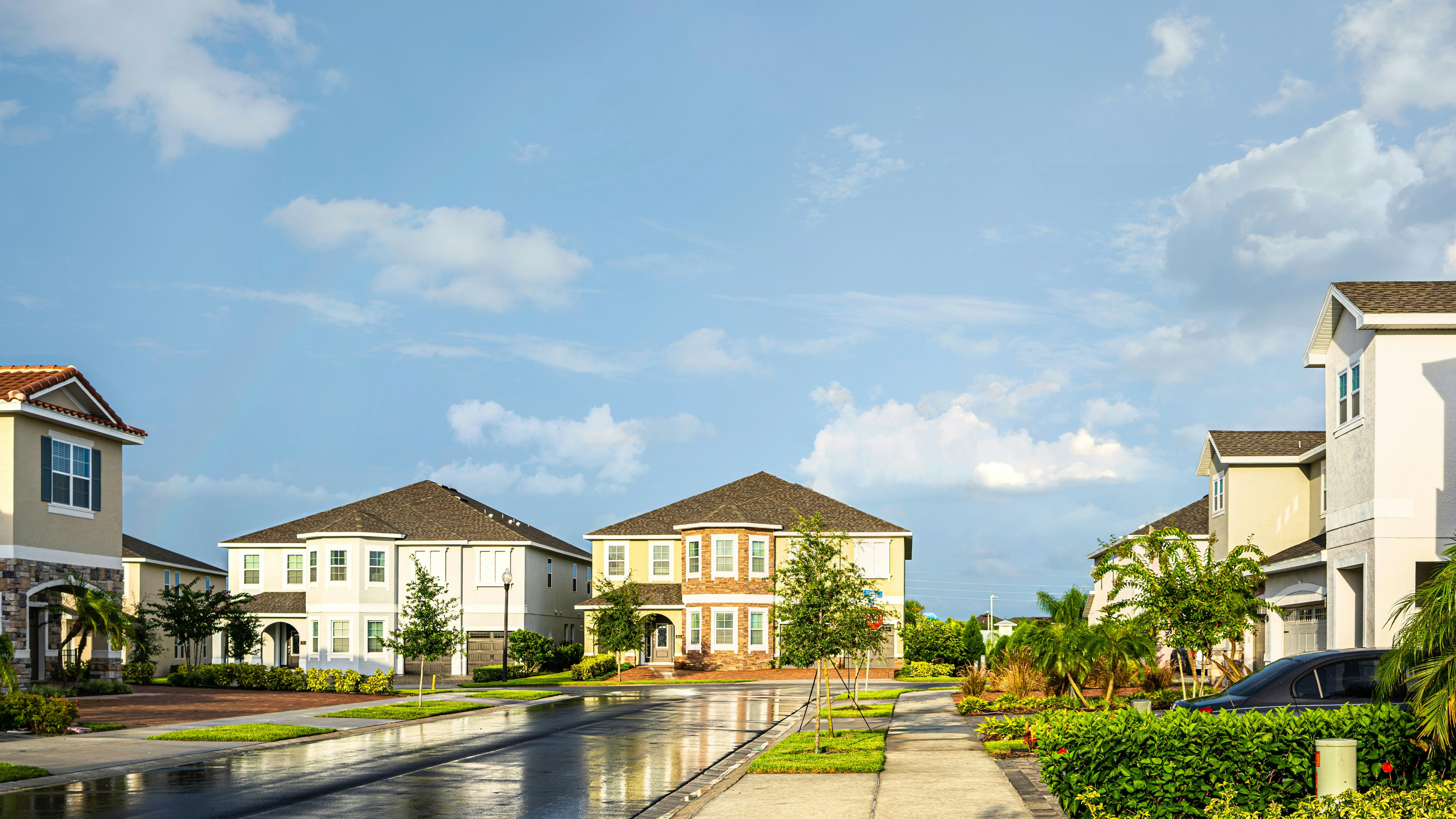 Florida residential neighborhood